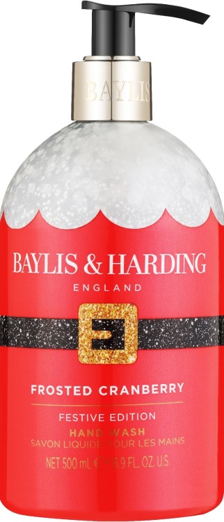 Tek. mýdlo Baylis&Harding 500ml Zimní vůně - Kosmetika Hygiena a ochrana pro ruce Tekutá mýdla s pumpičkou